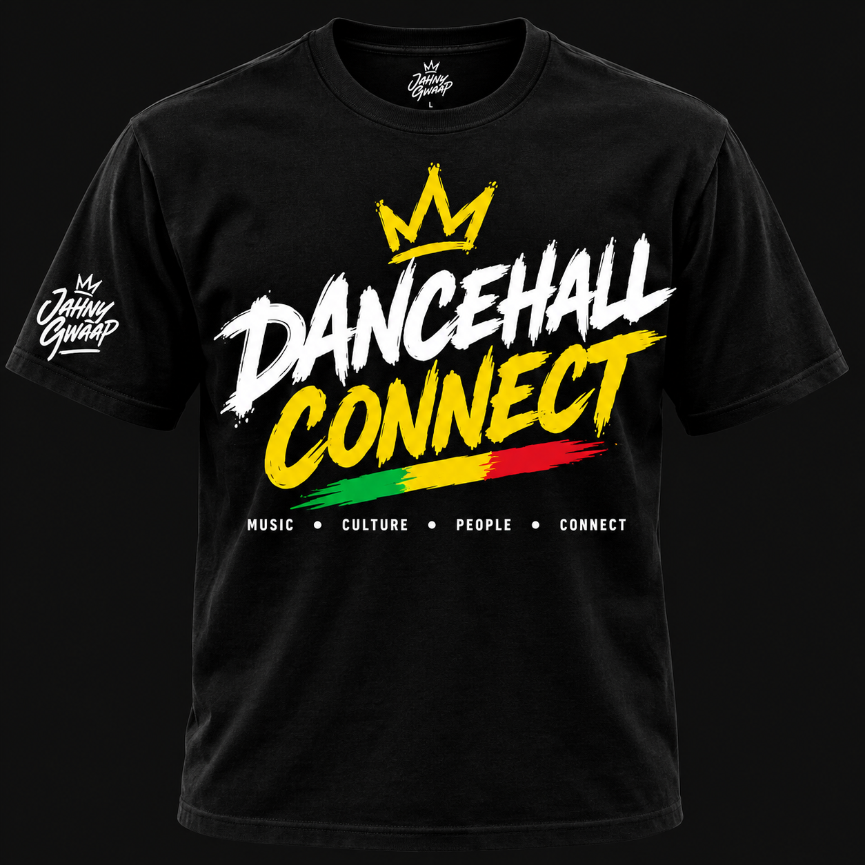 Dancehall Connect t-shirt front print
